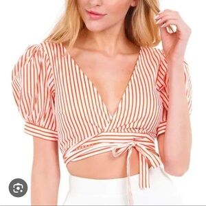 For Love and Lemons Selma Striped Top